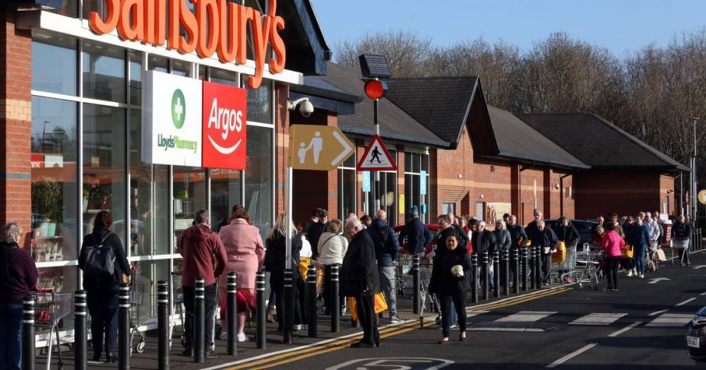Mike Coupe - Sainsbury's warn social distancing will last until at least the autumn - manchestereveningnews.co.uk