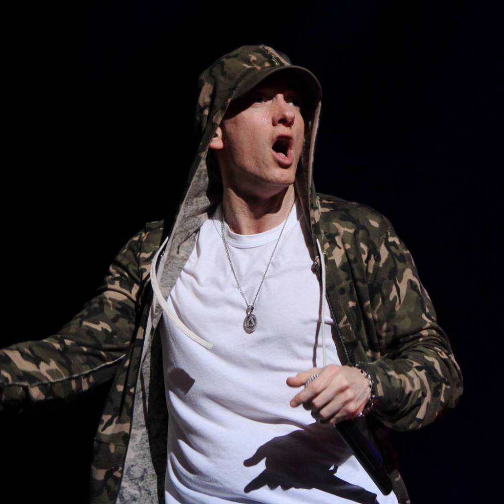 Eminem offering up rare pair of Air Jordan sneakers for coronavirus relief - peoplemagazine.co.za - city Detroit - Jordan