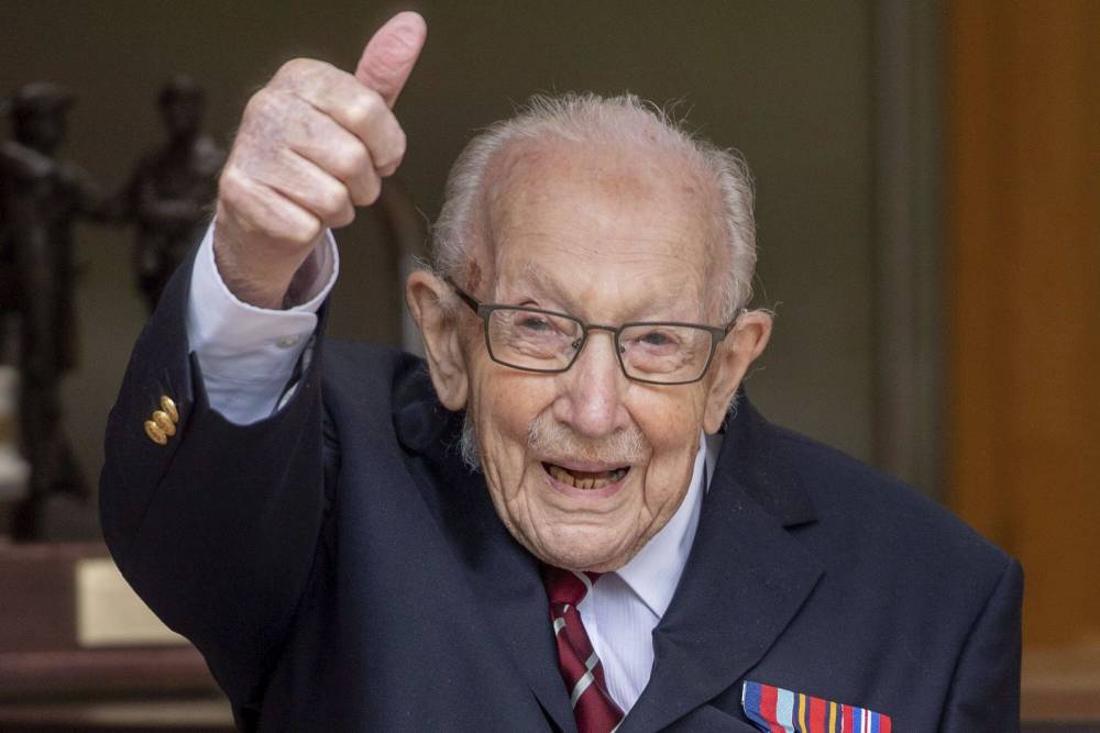 Tom Moore - Camilla And Prince Charles Celebrate 100th Birthday Of Veteran Captain Tom Moore - etcanada.com - Britain