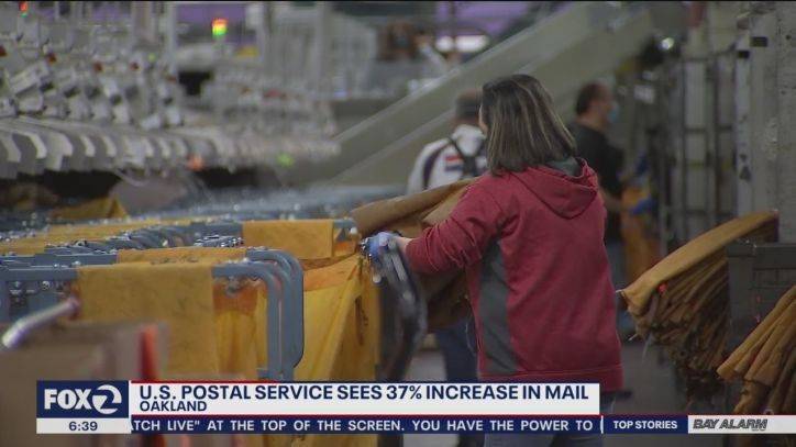 Postal service sees 37% increase in mail delivery since pandemic - fox29.com