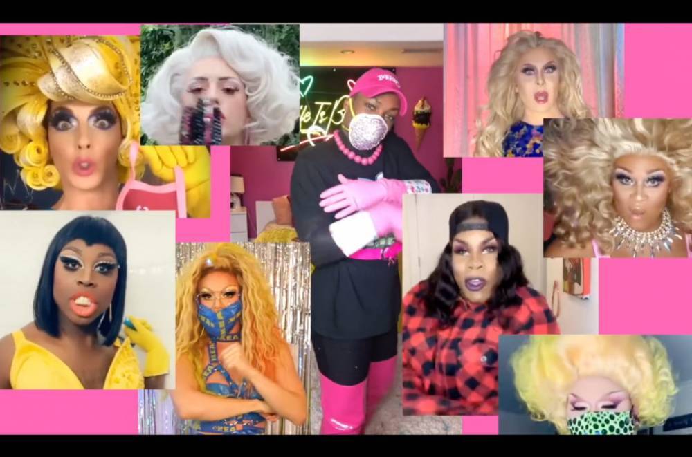 Todrick Hall & A Star-Studded Cast Get Down in Their Apartments For 'Mask, Gloves, Soap, Scrubs' Video - billboard.com