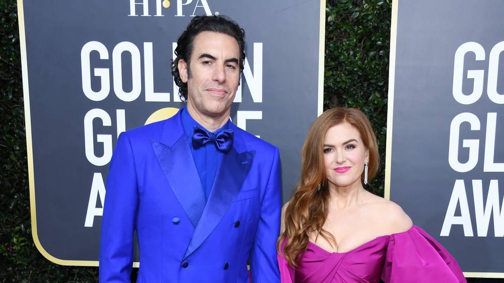 Marc Benioff - Sacha Baron Cohen and Isla Fisher donate PPE to UK front line workers - foxnews.com - Usa - Britain - city London