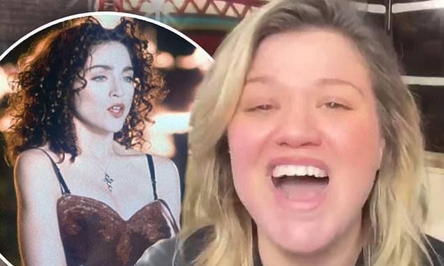 Kelly Clarkson - Kelly Clarkson delivers a stirring rendition of Madonna's 1989 hit song Like A Prayer - dailymail.co.uk - Usa