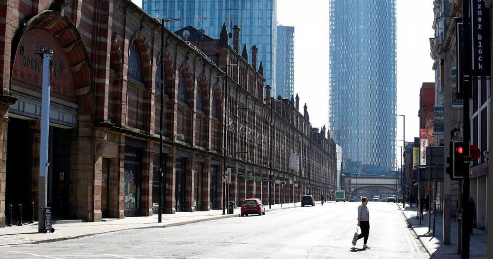 Part of Deansgate WILL close to cars - and city centre footpaths will be widened - in response to coronavirus lockdown - manchestereveningnews.co.uk