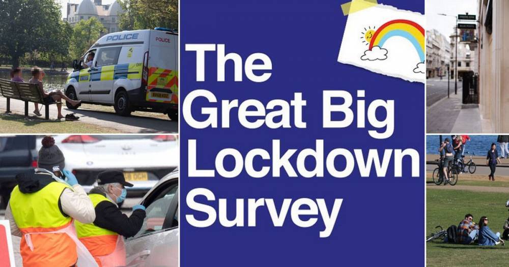 Great Big Lockdown Survey: Tell us what life is like for you and your family - mirror.co.uk - Britain
