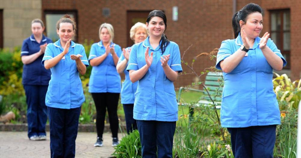 Staff at care home devastated by coronavirus proudly join Clap for Carers - dailyrecord.co.uk - Britain