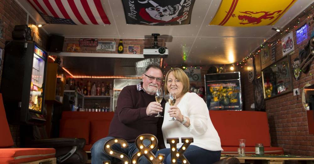 Lottery millionaires keep spirits up in lockdown - by drinking in their own pubs - mirror.co.uk