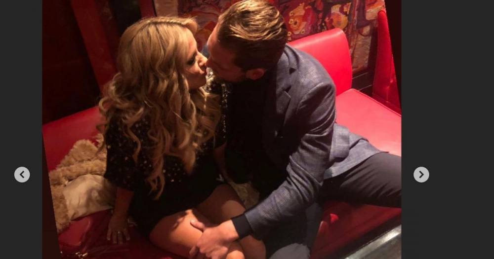 Lewis Burton - Lewis Burton pines for lost love Caroline Flack in isolation as he shares unseen kissing snap - mirror.co.uk