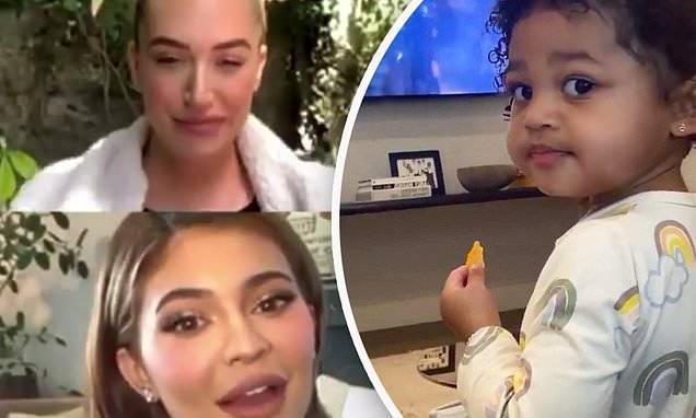 Kylie Jenner - Kylie shares efforts to keep Stormi, two, 'entertained' during coronavirus lockdown - dailymail.co.uk