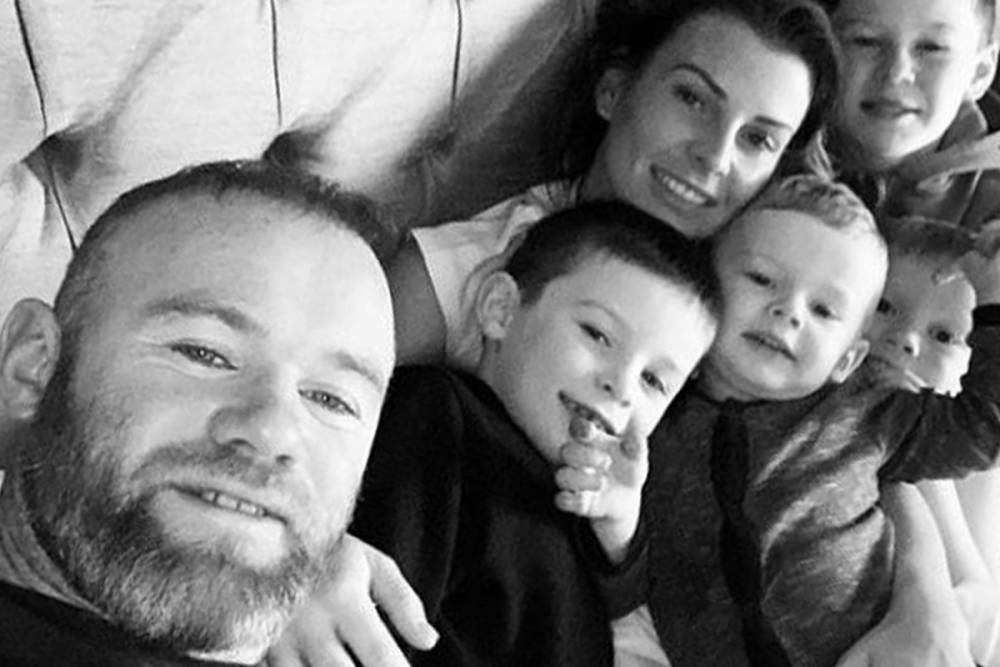 Coleen Rooney - Coleen Rooney posts sweet morning bedtime snap of Wayne and the kids as she urges people to ‘stay safe’ - thesun.co.uk