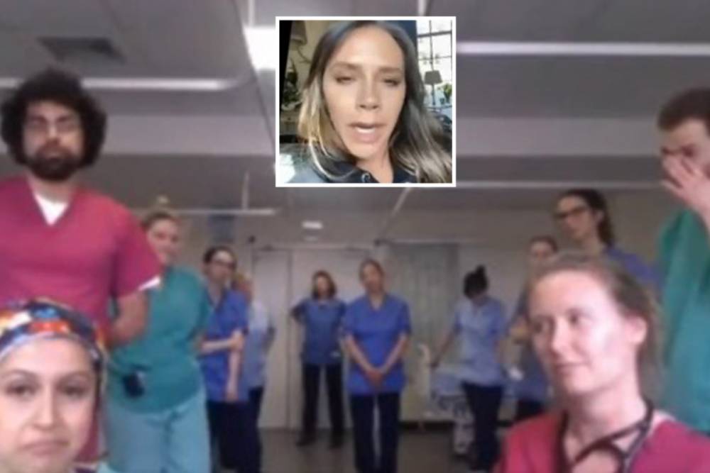 Victoria Beckham says she feels humbled as she FaceTimes NHS team on hospital ward - thesun.co.uk - Scotland - Victoria, county Beckham - city Victoria, county Beckham - county Beckham