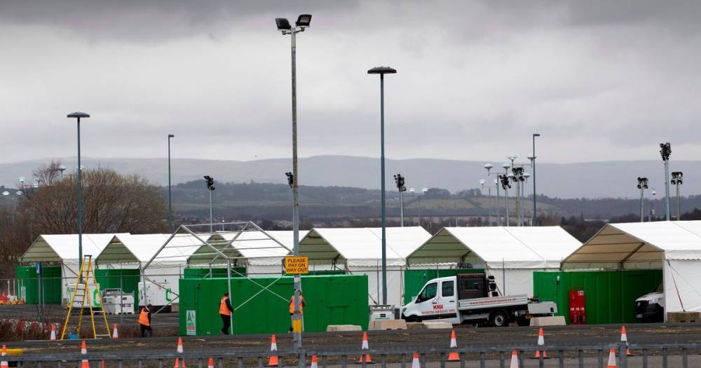 Coronavirus drive-through testing site set up at Glasgow Airport car park - dailyrecord.co.uk - Britain - Scotland