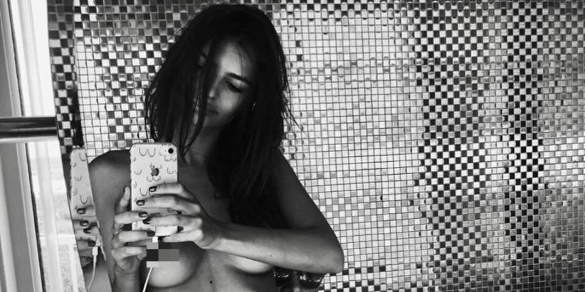 Emily Ratajkowski - Sebastian Bear Macclard - Emily Ratajkowski Shares a Steamy Nude Photo to Entertain Fans During Quarantine - harpersbazaar.com