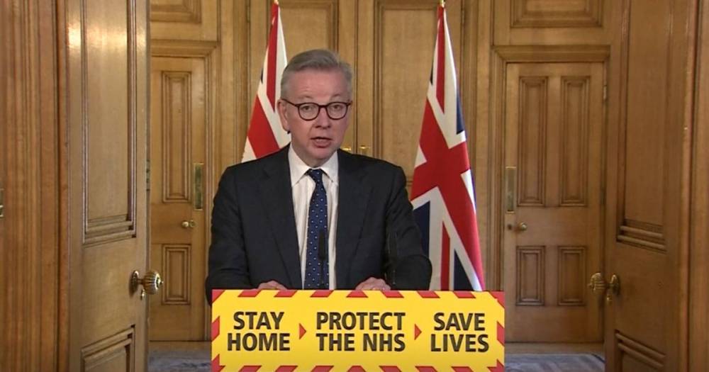 Michael Gove - Michael Gove confirms that seven front-line NHS health workers have now died fighting coronavirus - manchestereveningnews.co.uk