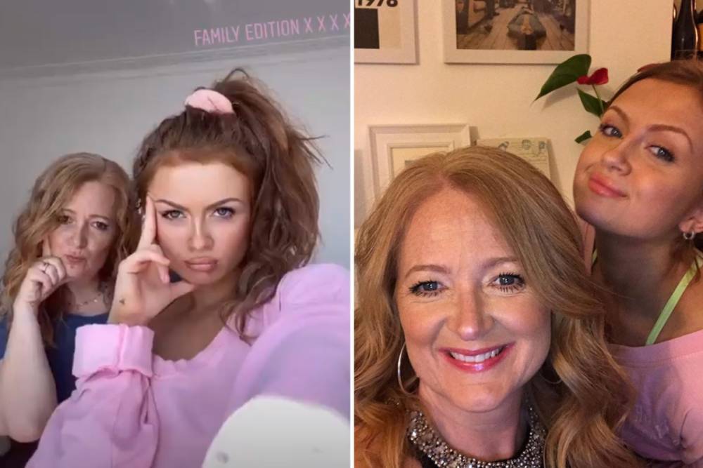 Maisie Smith - EastEnders star Maisie Smith dances with lookalike mum as she spends lockdown with her parents - thesun.co.uk