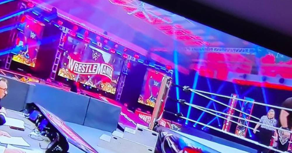 WWE fans notice 'one fan' that sneaked into WrestleMania event behind closed doors - dailystar.co.uk - state Florida - city Tampa, state Florida