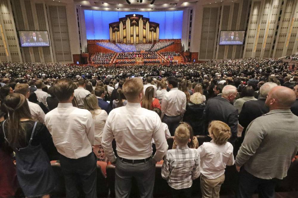 Jesus Christ - Mormons unveil new official logo at crowd-less conference - clickorlando.com - city Salt Lake City