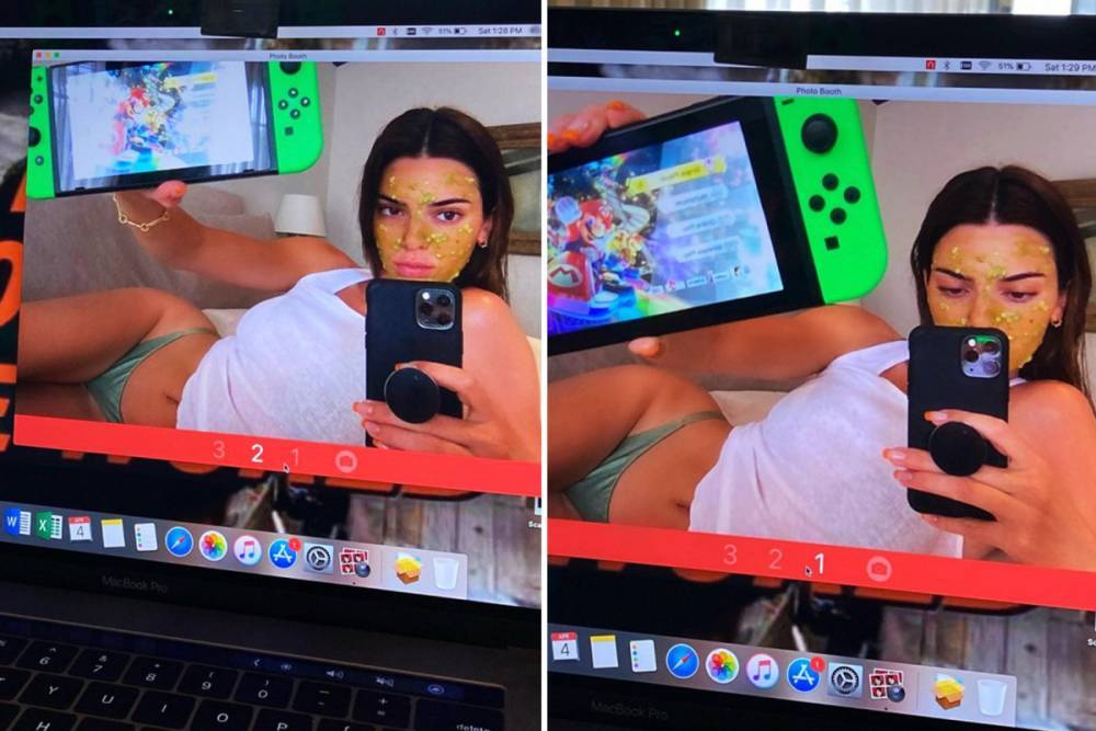 Kendall Jenner - Kendall Jenner shows off her curves in underwear while playing video games and tie-dyeing clothes - thesun.co.uk