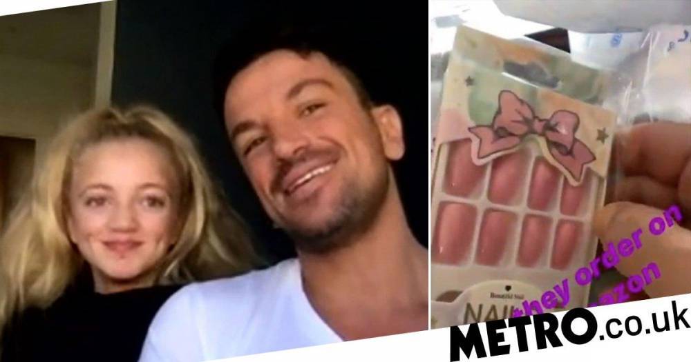 Katie Price - Peter Andre - Peter Andre lost for words as daughter Princess orders non-essential fake nails during lockdown - metro.co.uk