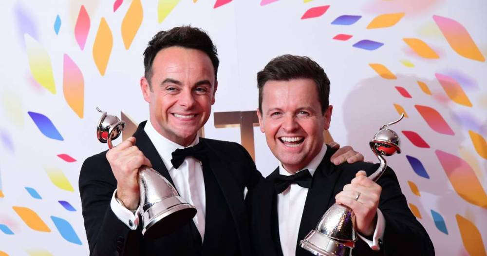Stephen Mulhern - Ant and Dec show off hoard of awards as they host Saturday Night Takeaway from home - msn.com - state Florida