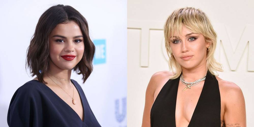 Selena Gomez - Selena Gomez Reveals to Miley Cyrus That She Was Diagnosed With Bipolar Disorder - elle.com
