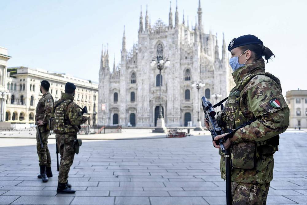 Angelo Borrelli - Europe sees more signs of hope as Italy's virus curve falls - clickorlando.com - Italy - Spain - Britain - city Rome