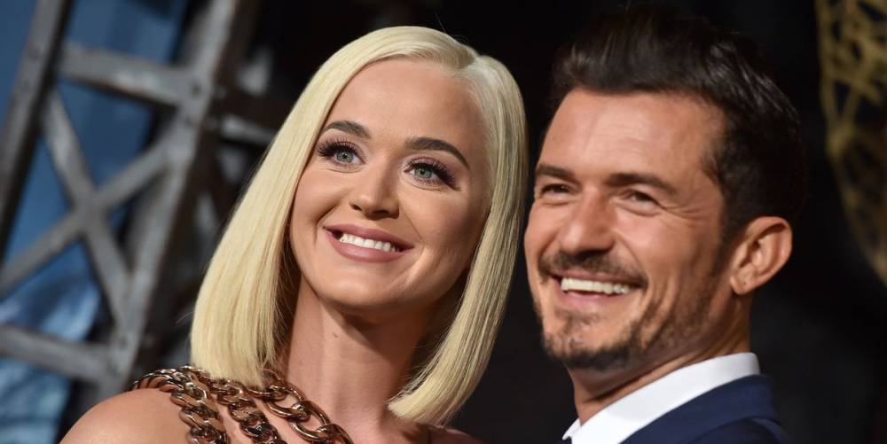 Katy Perry - See the Messy, Fun Way Katy Perry and Orlando Bloom Revealed They Are Having a Baby Girl - elle.com