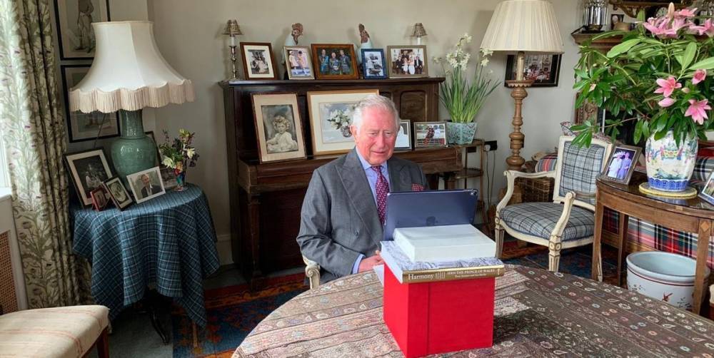 Prince Charles Keeps a Special Reminder of Princes William and Harry in His Office - marieclaire.com - Scotland - city London - county Prince William