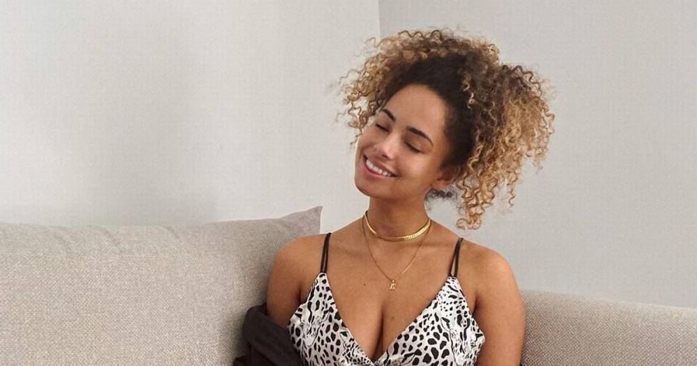 Amber Gill - Amber Gill strips down to her animal print underwear for sexy isolation selfie - mirror.co.uk