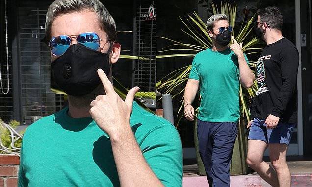 Lance Bass and husband Michael Turchin step out after revealing their surrogate miscarried - dailymail.co.uk