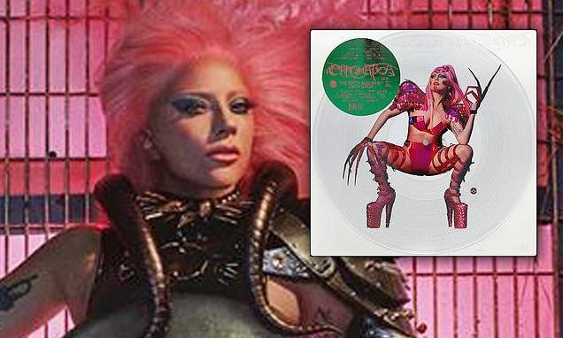 Lady Gaga debuts cyber punk Chromatica album art... ahead of 'big COVID-19 announcement' on Monday - dailymail.co.uk