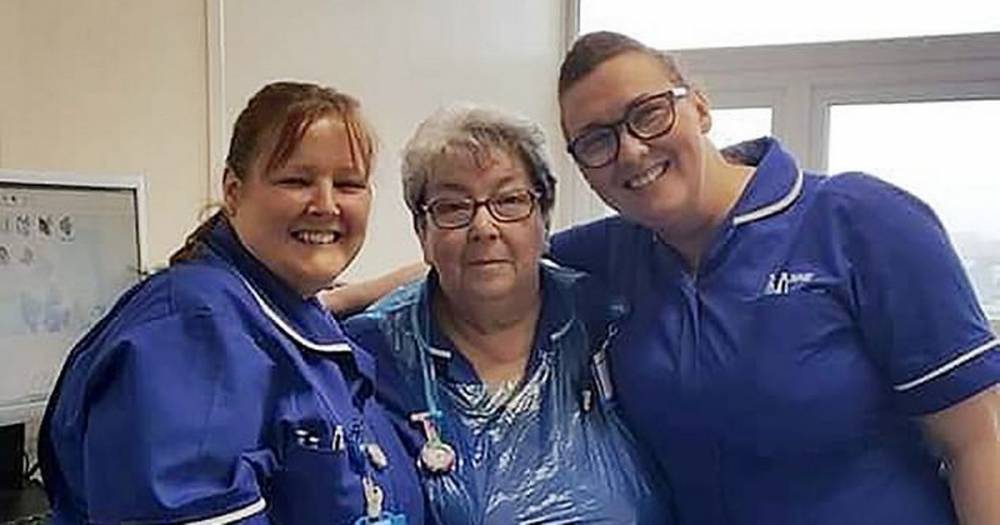 First picture of NHS nurse Liz Glanister and 'work mum' who died of coronavirus - mirror.co.uk - Britain