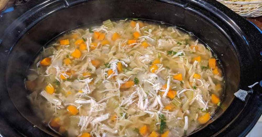 Mum shares 'amazing' slow cooker recipe for perfect chicken noodle soup - dailystar.co.uk - Britain