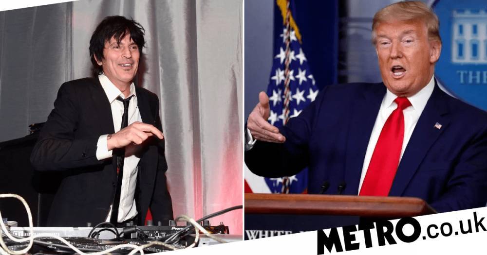 Donald Trump - Tommy Lee - Sarah Silverman - Sorry to say, but Tommy Lee didn’t write that viral letter to ‘f**king lunatic’ Donald Trump - metro.co.uk - Usa