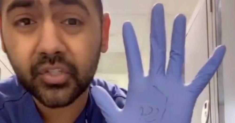 Karan Raj - Coronavirus: Why you shouldn't wear protective gloves at supermarket - dailyrecord.co.uk