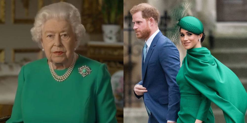 Meghan Markle - prince Harry - The Subtle Message for Prince Harry and Meghan Markle the Queen Included in Her Speech - marieclaire.com