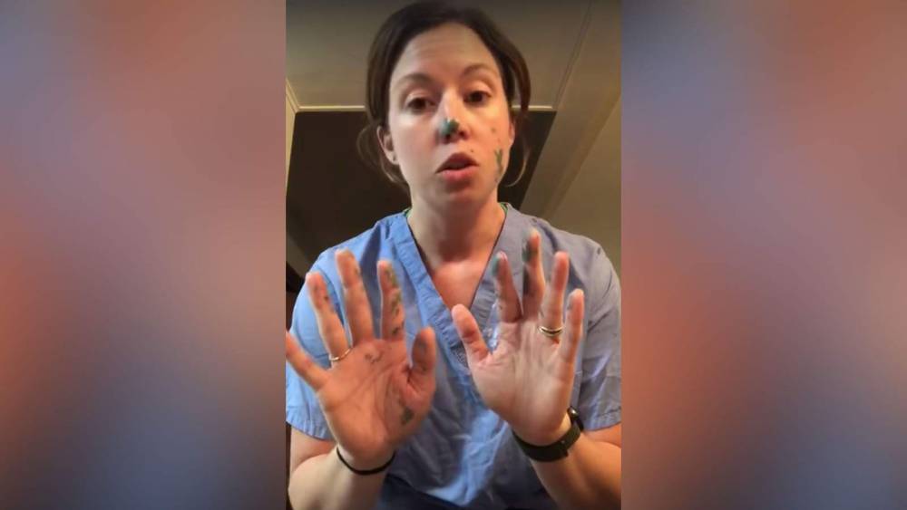 Coronavirus: Nurse shows how fast germs spread even with gloves - clickorlando.com