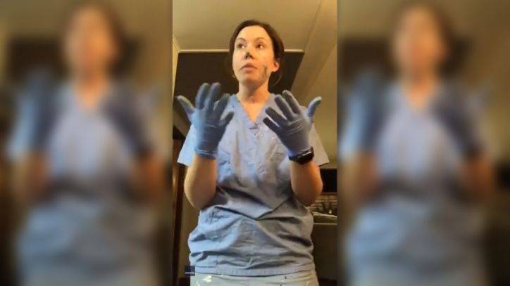 Nurse shows how even when you wear gloves, coronavirus cross-contamination happens - fox29.com - state Michigan - county Saginaw