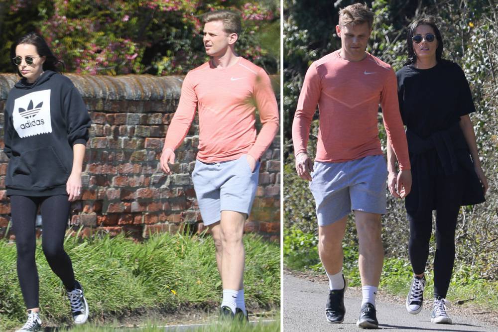 Kate Dwyer - Jeff Brazier and wife Kate spotted on country walk together after mending marriage - thesun.co.uk - county Essex