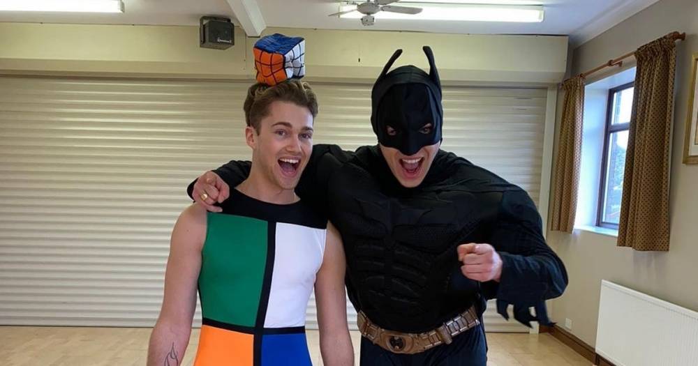Curtis and AJ Pritchard raise vital funds for NHS workers with wacky online dance classes - mirror.co.uk