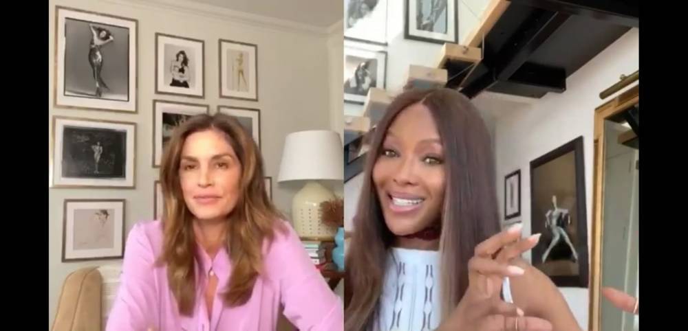 Naomi Campbell - Naomi Campbell Questions Cindy Crawford On Her Modelling Career, Launches Intimate New Series ‘No Filter With Naomi’ - etcanada.com - Usa - Britain