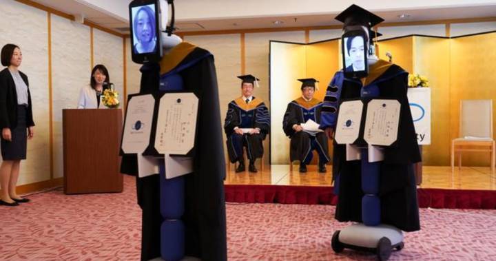 Japanese students virtually graduate thanks to iPads connected to robots - globalnews.ca - Japan - city Tokyo