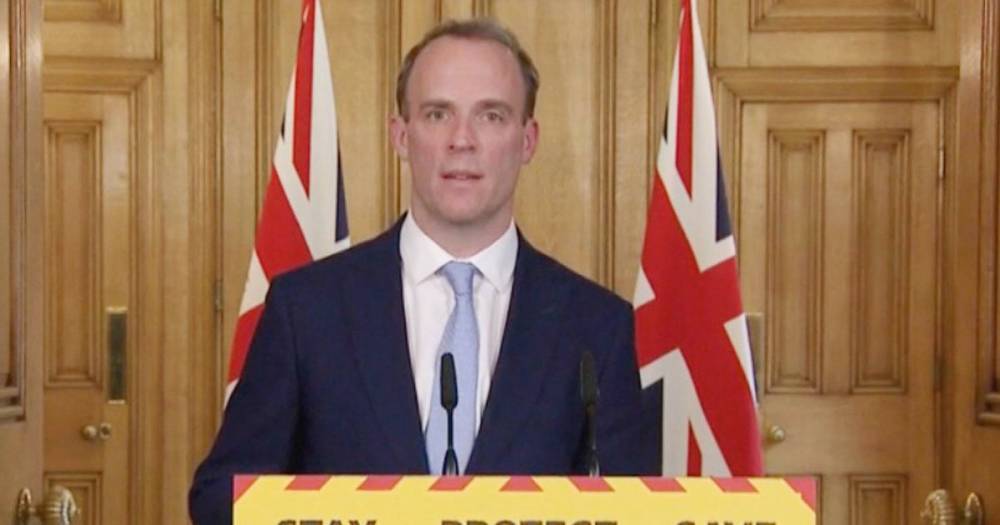Boris Johnson - Dominic Raab - Dominic Raab to 'deputise' for Boris Johnson after PM moved to intensive care - mirror.co.uk - city Westminster