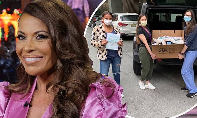 Dolores Catania - RHONJ's Dolores Catania donates boxes of medical masks to her local hospital during COVID-19 crisis - dailymail.co.uk - state New Jersey