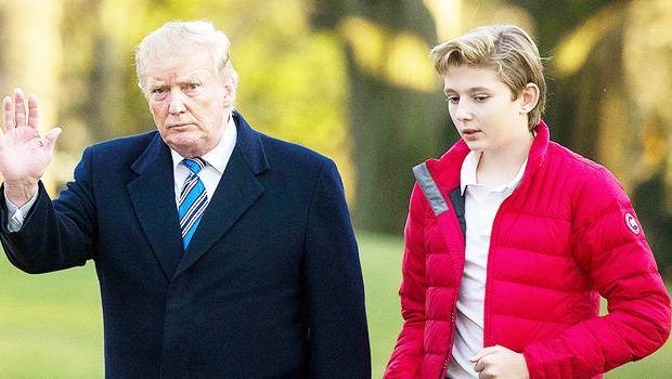 Donald Trump - Donald Trump Reveals Barron, 14, Is ‘Not As Happy’ As He Could Be During Isolation - hollywoodlife.com