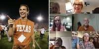 Matthew Macconaughey - Camila Alves - Coronavirus Isolation: Matthew McConaughey and his family play virtual bingo with senior citizens in viral video - lifestyle.com.au - state Texas - county Rock