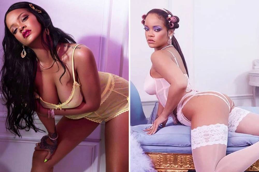 Rihanna looks sensational in own Savage X Fenty lingerie as she announces new skincare range - thesun.co.uk - Mexico - Barbados