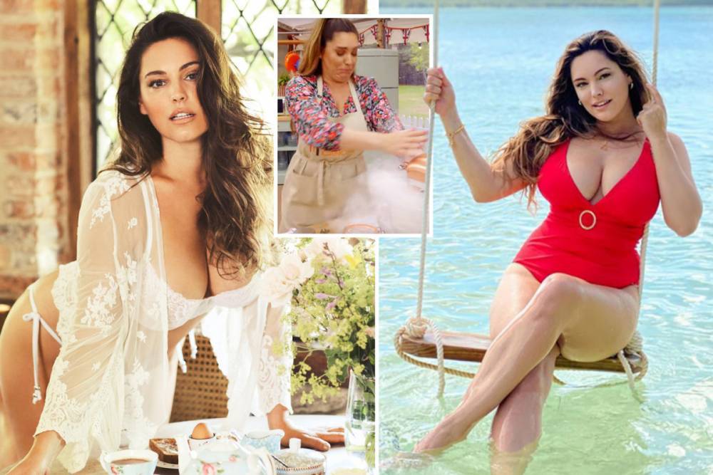 Kelly Brook - Paul Hollywood - Carol Vorderman - Mo Gilligan - Kelly Brook serves up a different kind of treat after taking part in Celebrity Bake Off - thesun.co.uk