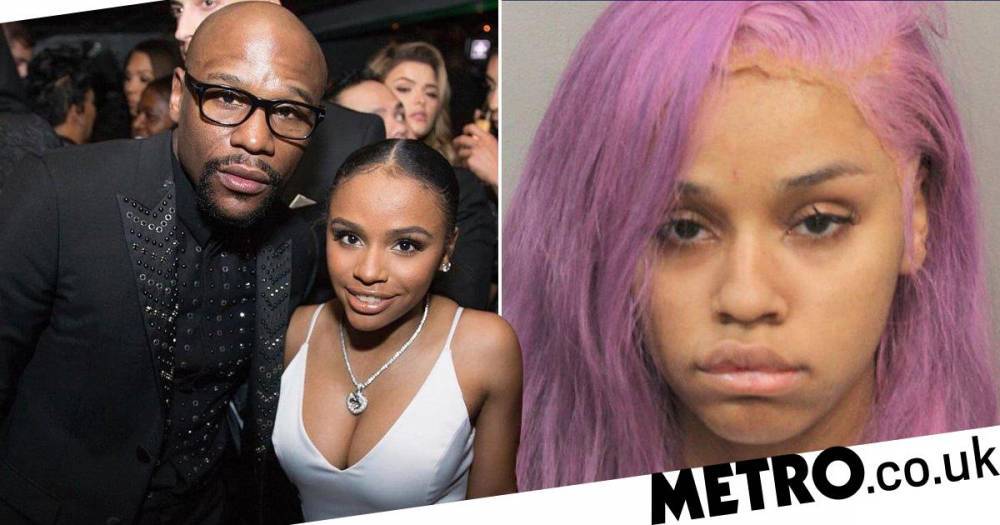 Floyd Mayweather’s daughter Iyanna mugshot released after her arrest for ‘stabbing love rival’ - metro.co.uk - city Houston - county Harris