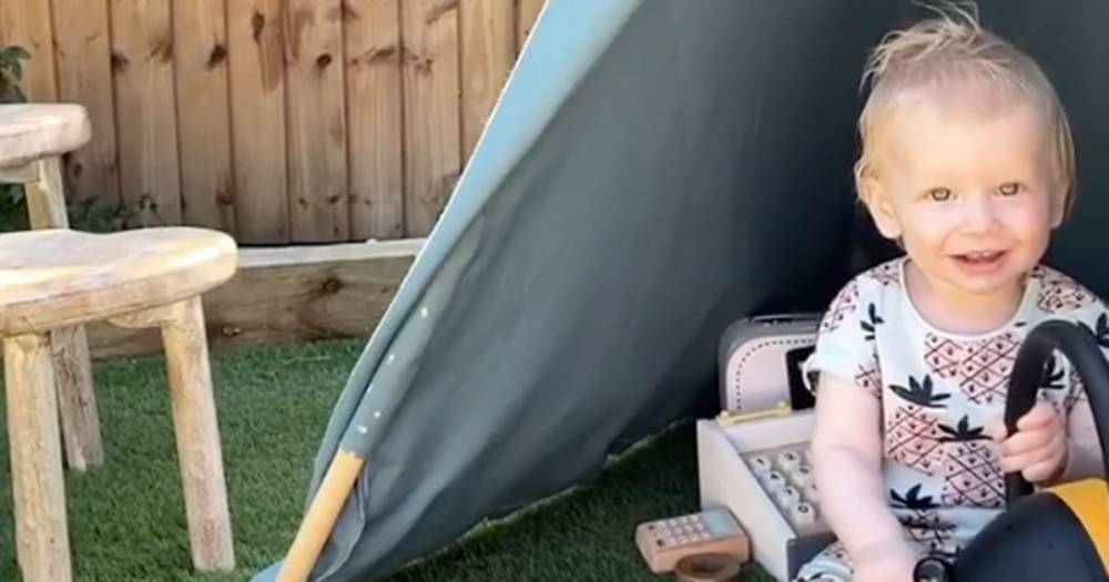 Stacey Solomon - Where you can get Stacey Solomon's garden teepee and play area as she supports small businesses during lockdown - ok.co.uk - Britain